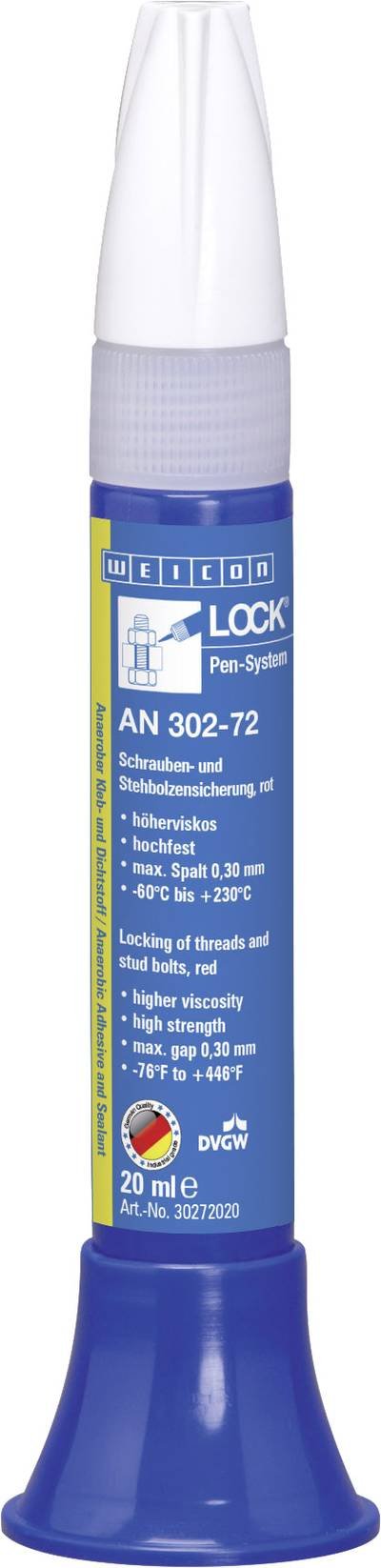 WEICON LOCK® AN 302-72 10019901 Schraubensicherung Festigkeit: hoch 20 ml