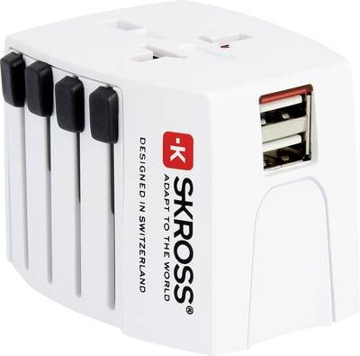 Skross 1.302930 Reiseadapter MUV USB