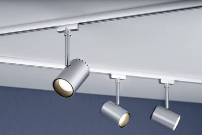 Paulmann Shine Hochvolt-Schienensystem-Leuchte URail LED fest eingebaut 5 W LED Chrom (matt)
