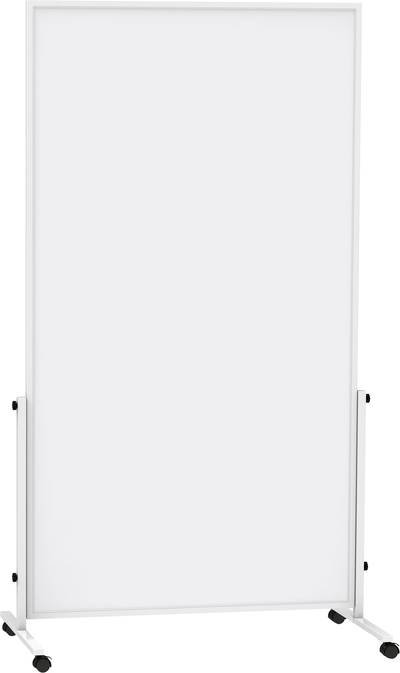 Maul Mobiles Whiteboard MAULsolid easy2move (B x H) 1000 mm x 1800 mm Weiß kunststoffbeschichtet Beide Seiten nutzbar, I