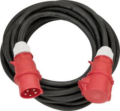 Brennenstuhl 1167320250 Strom Verlängerungskabel 16 A Schwarz 25.00 m H07RN-F 5G 6 mm²