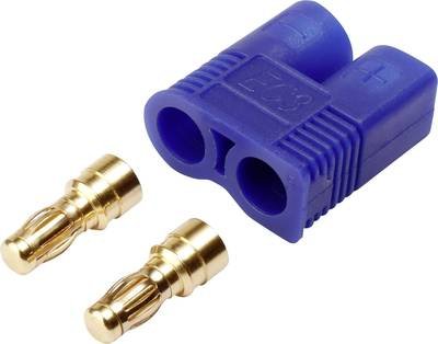 Reely 1373223 Akku Stecker EC3 vergoldet 1 St.
