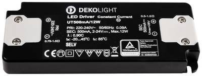 Deko Light FLAT, CC, UT LED-Treiber Konstantstrom 12 W 0.50 A 2 - 24 V/DC 1 St.