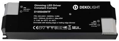 Deko Light BASIC, DIM, CC LED-Treiber Konstantstrom 45 W 1.05 A 22 - 43 V/DC 1 St.