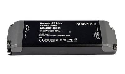 Deko Light BASIC, DIM, CC, D50040NT/40W LED-Treiber Konstantstrom 40 W 0.50 A 40 - 80 V/DC 1 St.