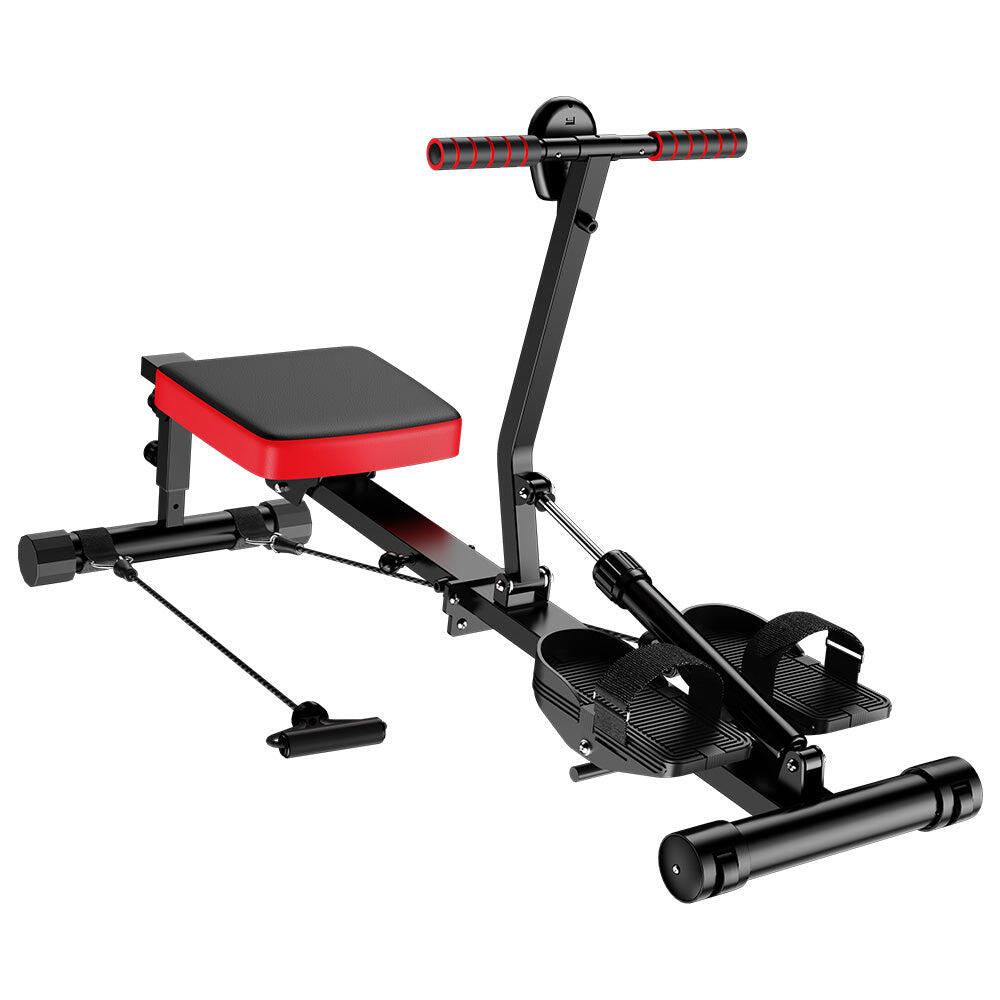 HOMEFITNESSCODE Remo magnético silencioso con 12 niveles de resistencia, hasta 120 kg