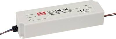 MEAN WELL LPC-100-500 LED-Treiber Konstantstrom 100 W 0.5 A 100 - 200 V/DC nicht dimmbar, Überlastschutz 1 St.