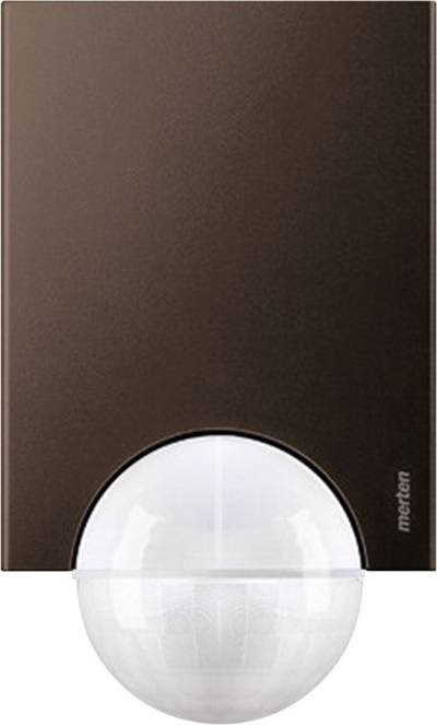 Merten MEG5628-3115 Aufputz PIR-Bewegungsmelder 220 ° Dunkelbraun IP55