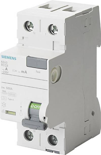 Siemens 5SV33116KL 5SV3311-6KL FI-Schutzschalter A 2polig 16 A 0.03 A 230 V