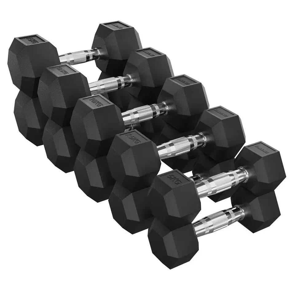 VIOK SPORT Set de Mancuernas Hexagonales Cross Training de 2,5 kg a 20kg Viok Sport