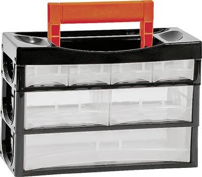 Alutec 66010 Sortimentskoffer Anzahl Fächer: 7 Inhalt 1 St.