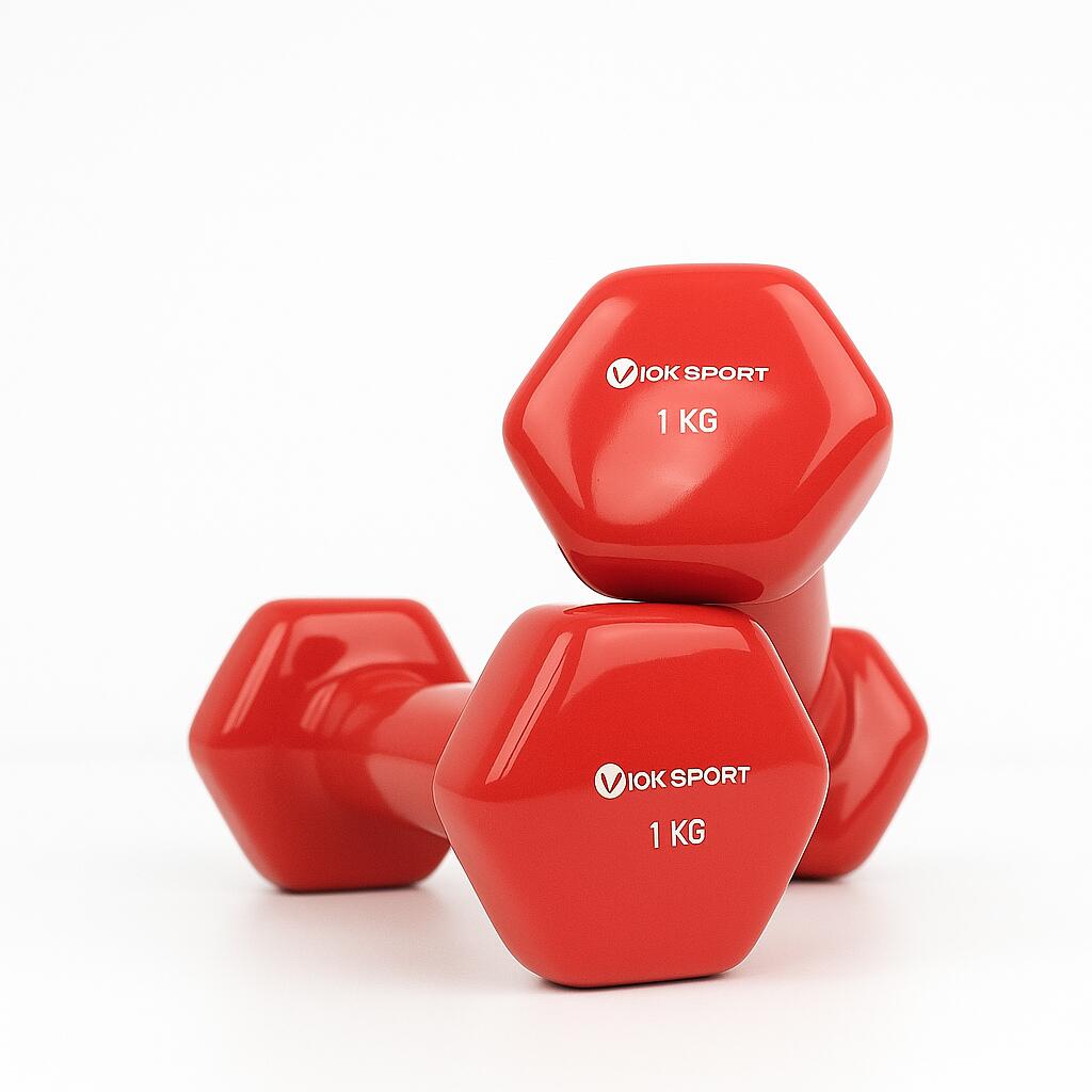 VIOK SPORT Par De Mancuernas De Colores 1kg Viok Sport