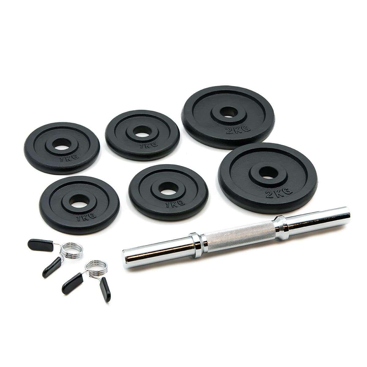 EVERGY Set mancuernas evergy home 10kg ajustable