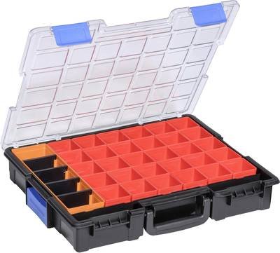 Allit EuroPlus Pro K44/36 Sortimentskoffer (L x B x H) 355 x 440 x 76 mm Anzahl Fächer: 36 Inhalt 1 St.