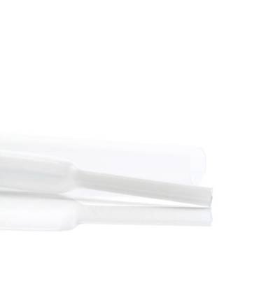 Hongshang ART000964 Schrumpfschlauch ohne Kleber Transparent 18 mm 6 mm Schrumpfrate:3:1 Meterware