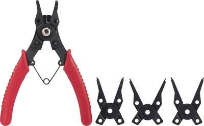 TOOLCRAFT TO-6679764 Seegeringzange Passend für (Seegeringzangen) Außen- und Innenringe 10-50 mm 10-50 mm Spitzenform (D