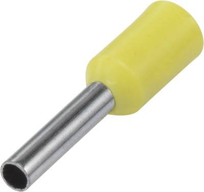Vogt Verbindungstechnik 470006 Aderendhülse 0.25 mm² Teilisoliert Gelb 100 St.
