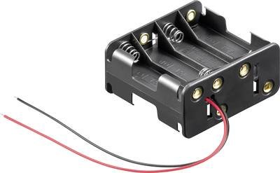 Goobay 81218 Batteriehalter 8x Mignon (AA) Kabel (L x B x H) 63 x 58 x 29.5 mm