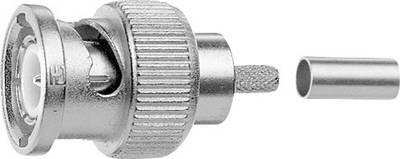 Telegärtner 100027462 100027462 BNC-Steckverbinder Stecker, gerade 50 Ω 1 St.