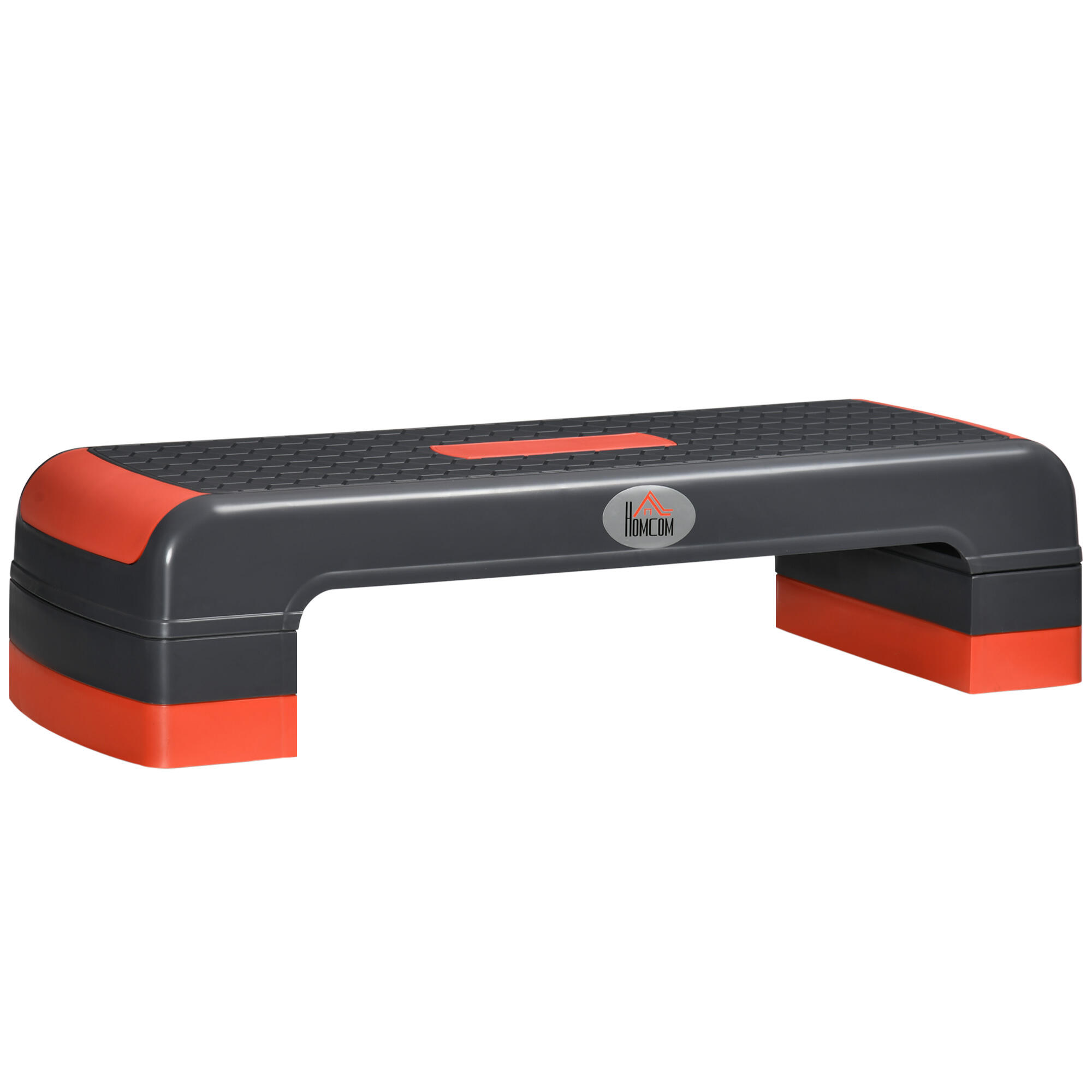 HOMCOM Step de Aeróbic HOMCOM 78x28x20 cm Rojo