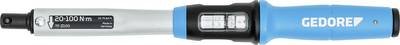 Gedore TF-Z100 3278573-DAkkS Drehmomentschlüssel kalibriert (DAkkS-akkreditiertes Labor) 20 - 100 Nm