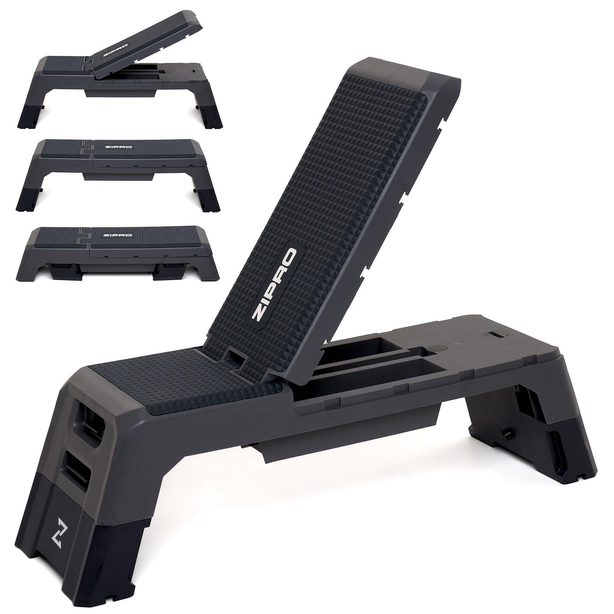 ZIPRO Step stepper ajustable / Banco Musculación Zipro