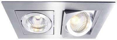 Deko Light Kardan II 110101 Deckeneinbauring LED, Halogen GU5.3, MR 16 50 W Silber