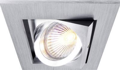 Deko Light Kardan I 110100 Deckeneinbauring LED, Halogen GU5.3, MR 16 50 W Silber