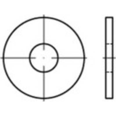 Unterlegscheibe 10.5 mm 30 mm Edelstahl A2 500 St. TOOLCRAFT 1069015
