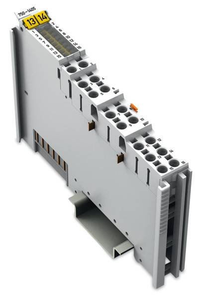 WAGO Wago 750-1405, 12 mm, 69 mm, 100 mm, 24 V SPS-Digitaleingangsmodul 750-1405 1 St.