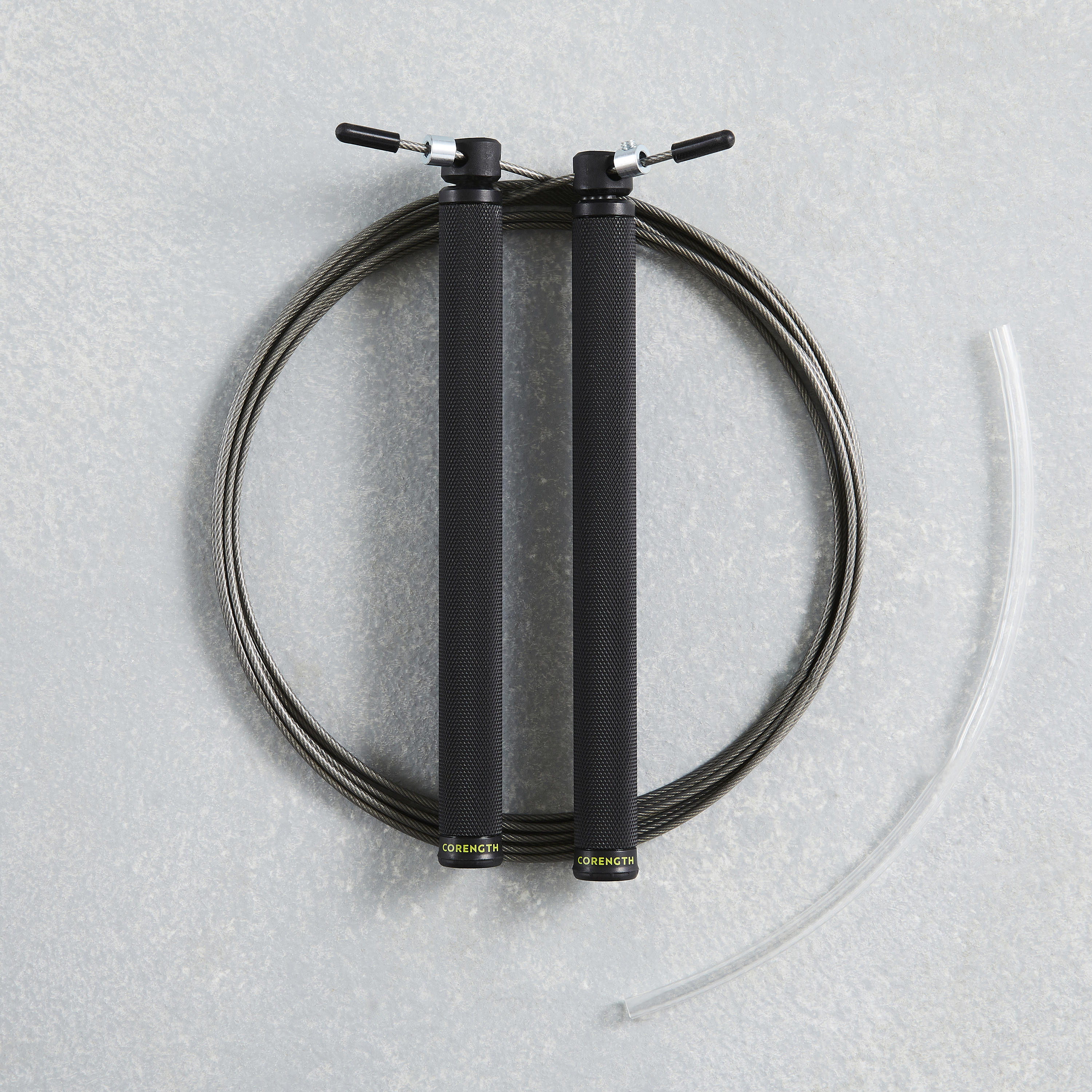 CORENGTH Comba velocidad pro speed jump rope
pro cross training Corength negro