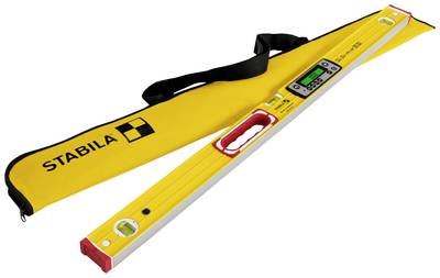 Stabila 19827-ISO Digitale Wasserwaage kalibriert (ISO) mit Rutschstopper, inkl. Tasche 100 cm 0.5 mm/m
