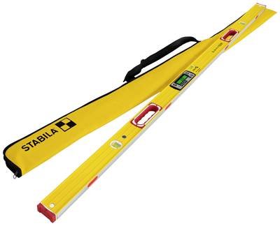Stabila TECH 196M DL 19820 Digitale Wasserwaage mit Magnet, mit Rutschstopper, inkl. Tasche 183 cm 0.5 mm/m