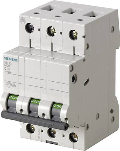 Siemens 5SL43086 5SL4308-6 Leitungsschutzschalter 3polig 8 A 400 V
