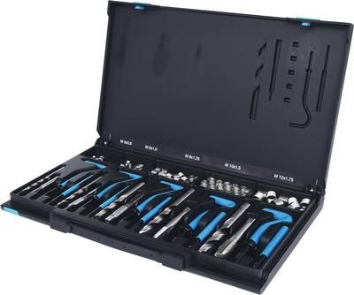 KS Tools 150.6150 KS Tools 150.6150 Nirostahl Gewinde-Reparatur-Satz M5-M12, 130-tlg
