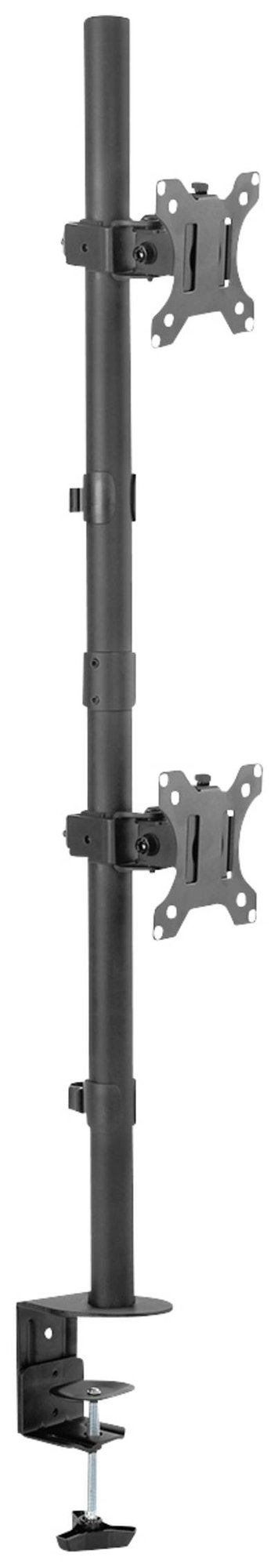 Digitus Monitorhalterung DA-90438 1 Display(s) 5,1 cm (2") - 304,8 cm (120") Schwarz Ausziehbar, Drehbar, Höhenverstellb