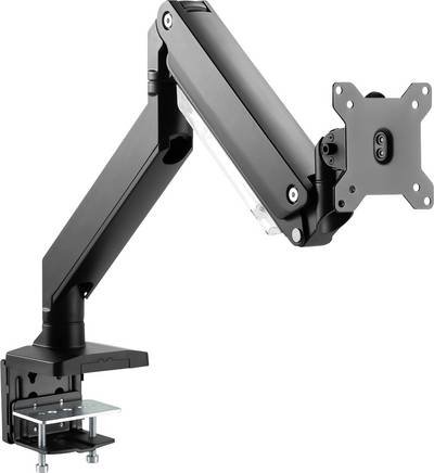 Digitus Monitorhalterung DA-90426 1 Display(s) 5,1 cm (2") - 304,8 cm (120") Schwarz Ausziehbar, Drehbar, Höhenverstellb
