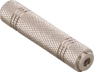 TRU COMPONENTS Klinken-Adapter Klinkenbuchse 3.5 mm - Klinkenbuchse 3.5 mm Stereo Polzahl:4 1 St.
