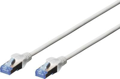 Digitus DK-1531-050 RJ45 Netzwerkkabel, Patchkabel CAT 5e SF/UTP 5.00 m Grau UL-zertifiziert 1 St.