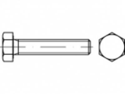 TOOLCRAFT TO-5366499 Sechskantschraube M4 20 mm Außensechskant Edelstahl A2 200 St.