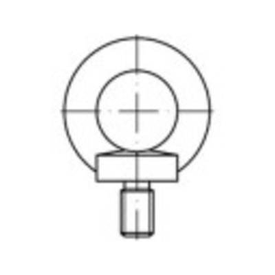 TOOLCRAFT 1061334 Ringschrauben M10 DIN 580 Edelstahl A2 1 St.