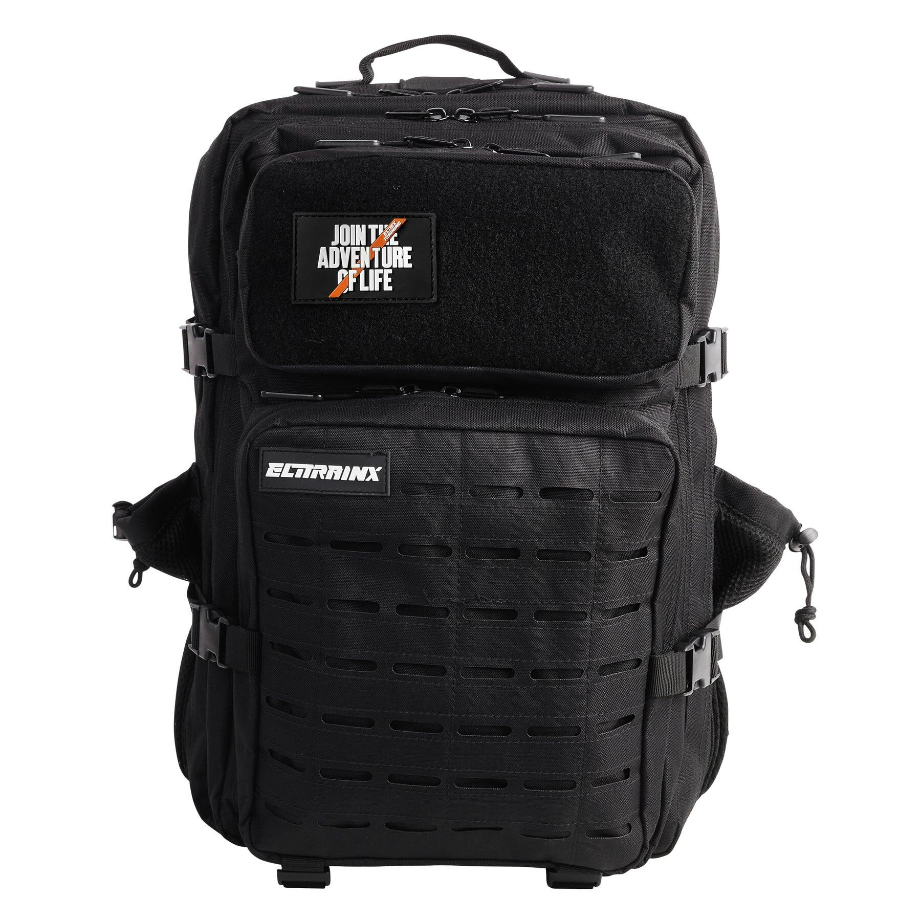ELITEX TRAINING Mochila Elitex V2 Negro 45L Cabina Entrenamiento Repelente Agua