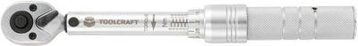 TOOLCRAFT 819161 Drehmomentschlüssel mit Umschaltknarre 1/4" (6.3 mm) 1 - 6 Nm