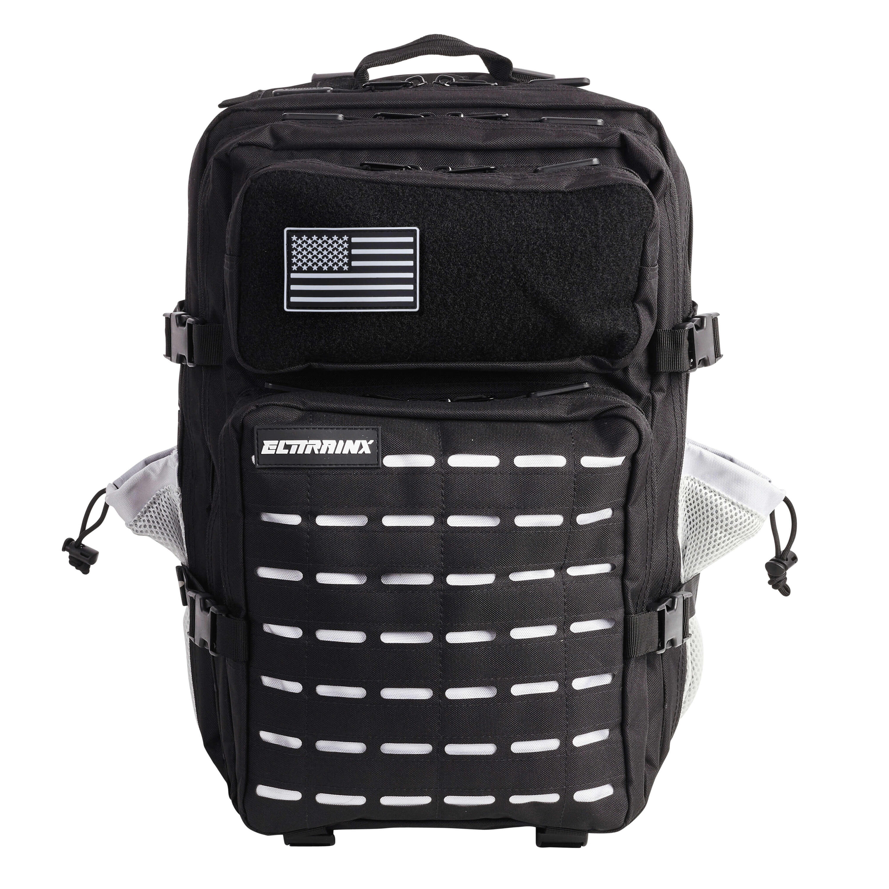 ELITEX TRAINING Mochila Elitex V2 Blanco Negro 45L Cabina Entrenamiento Repelente Agua