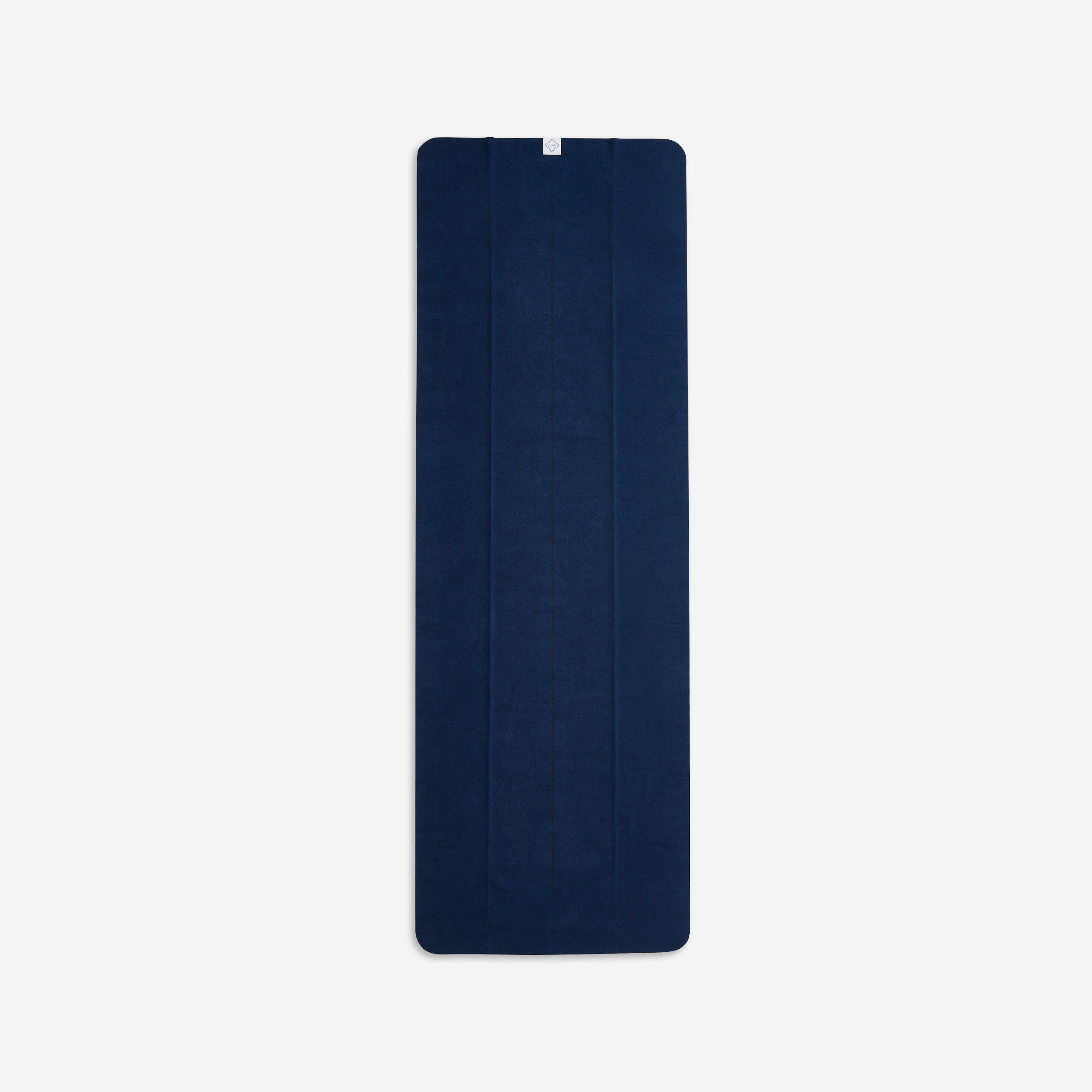 KIMJALY Toalla antideslizante Yoga azul - gris 183 X 61 cm