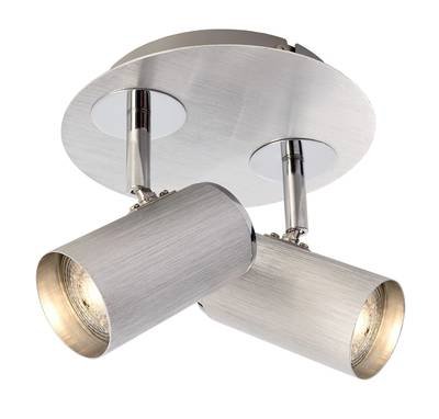 Deko Light Indi II Deckenaufbauleuchte GU10 50 W Silber
