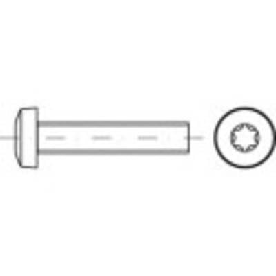 TOOLCRAFT 1068717 Linsenschrauben M4 6 mm T-Profil DIN 7985 Edelstahl A2 1000 St.