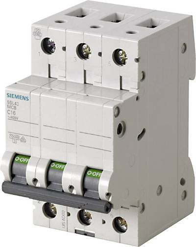 Siemens 5SL43257 5SL4325-7 Leitungsschutzschalter 3polig 25 A 400 V