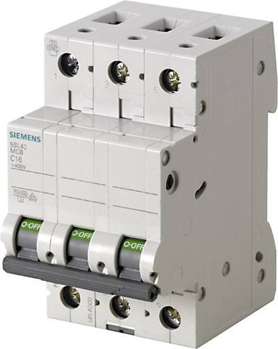 Siemens 5SL43147 5SL4314-7 Leitungsschutzschalter 3polig 0.3 A 400 V