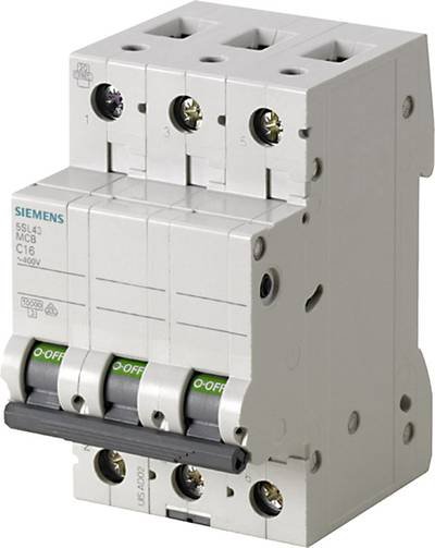 Siemens 5SL43256 5SL4325-6 Leitungsschutzschalter 3polig 25 A 400 V